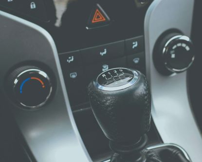 Stick Shift of a car